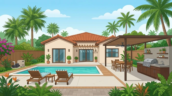 How to Find a 3-Bedroom Miami Rental With a Heated Pool