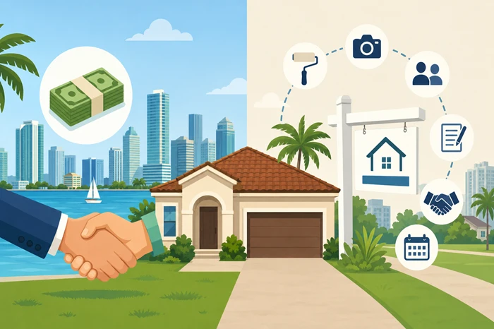 Direct Cash Offer vs. Realtor Listing in Miami