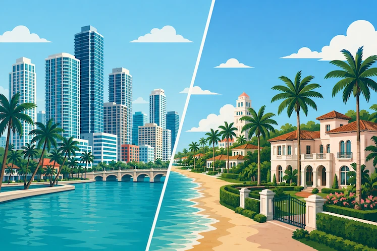 Palm Beach vs. Miami: Where Buyers Want to Live